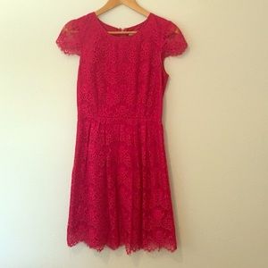 Eyelash lace dress forever 21 size extra small